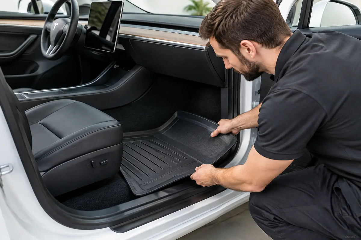 How to Install Tesla Floor Protection Correctly