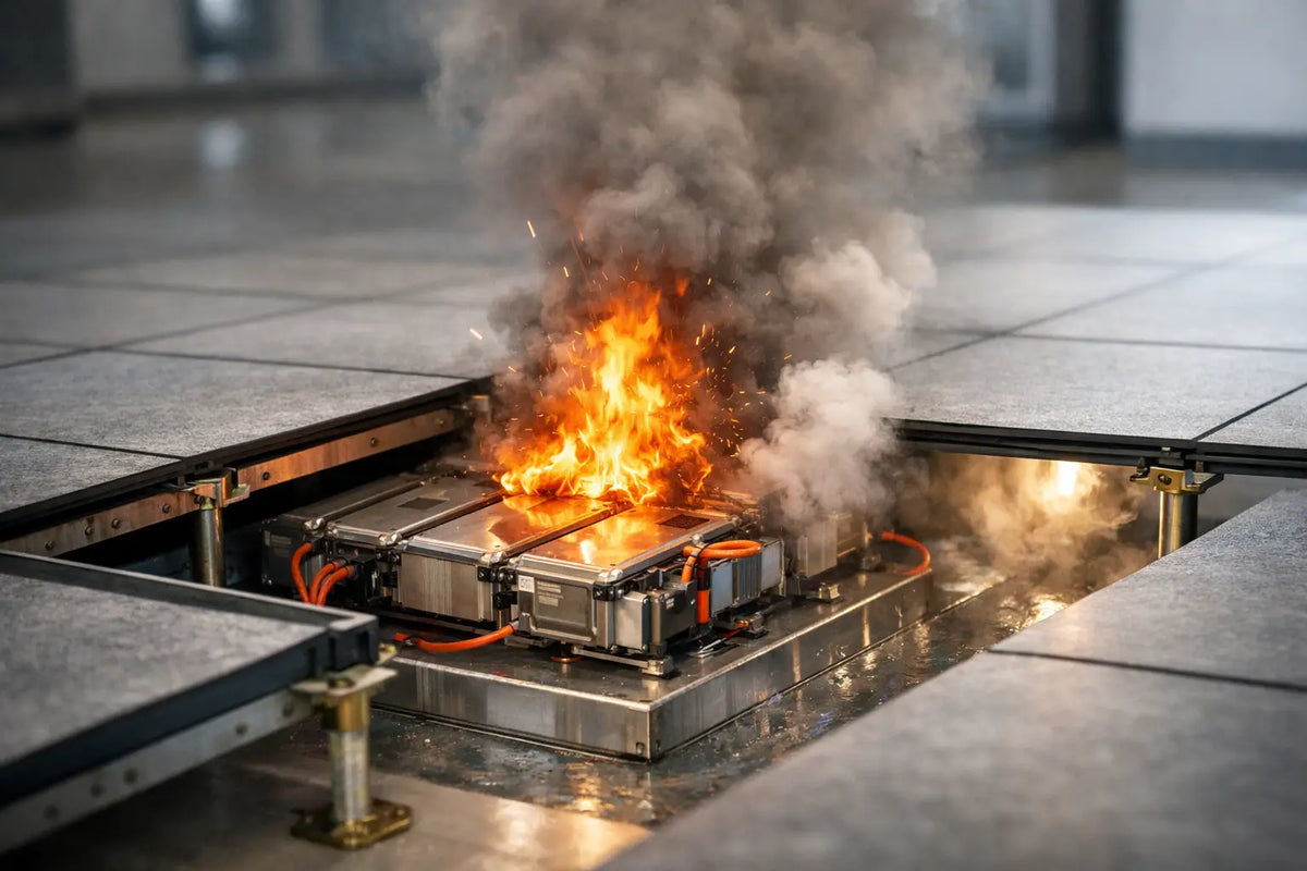 Can Floor Systems Help Battery Fire Escape?
