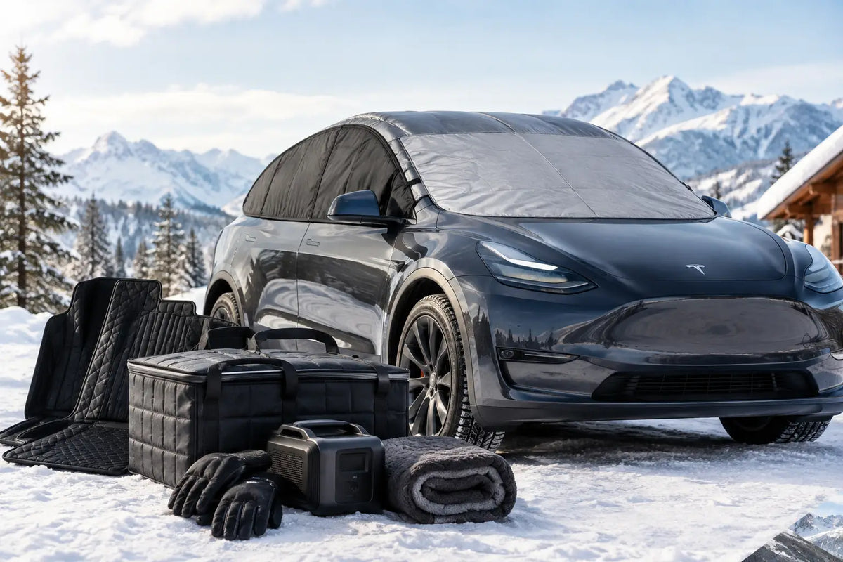 Tesla Winter Accessories That Build Cabin Armor