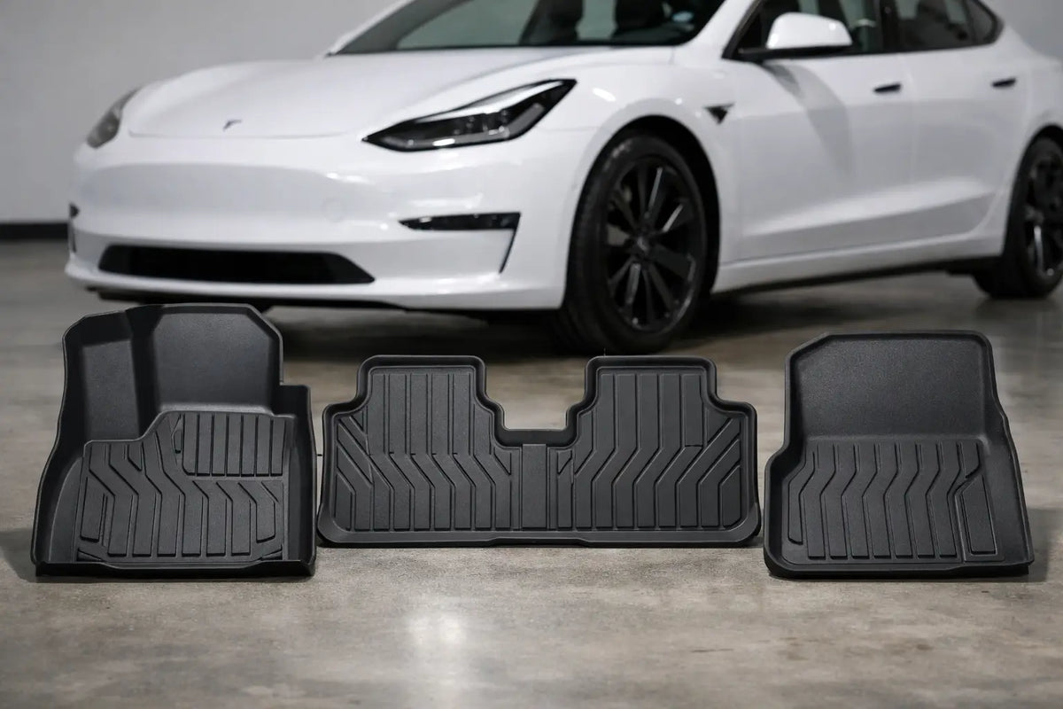 All Weather Floor Mats Model 3 Highland Compared