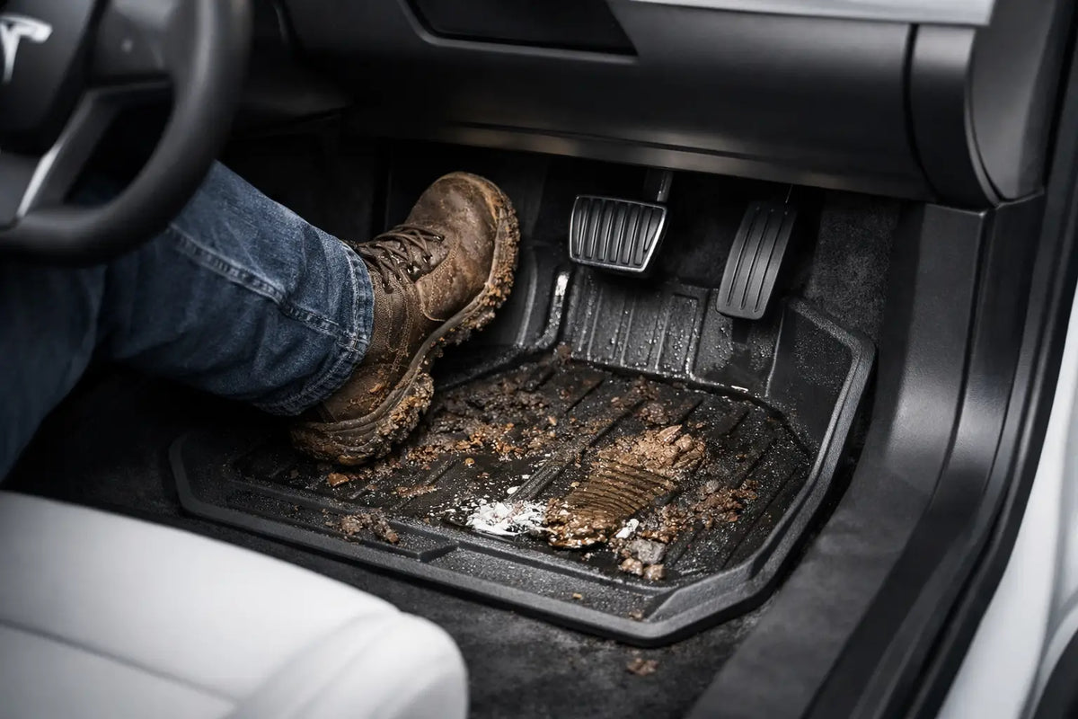 Tesla Footwell Protection Built for Real Risk