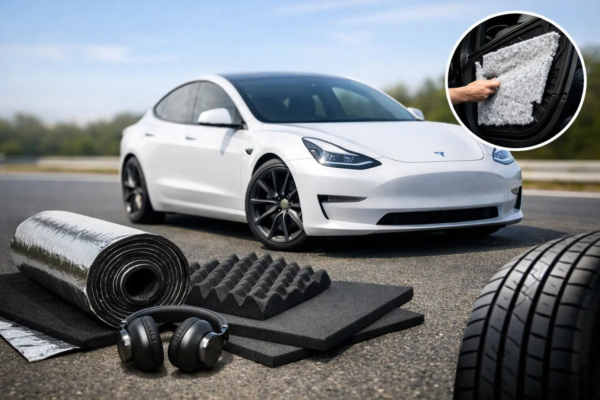 Best Upgrades for Tesla Road Noise, Ranked