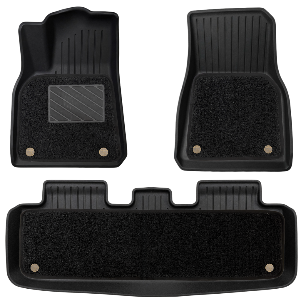 Model Y (Classic) Premium Coil Car Mats (BLACK)