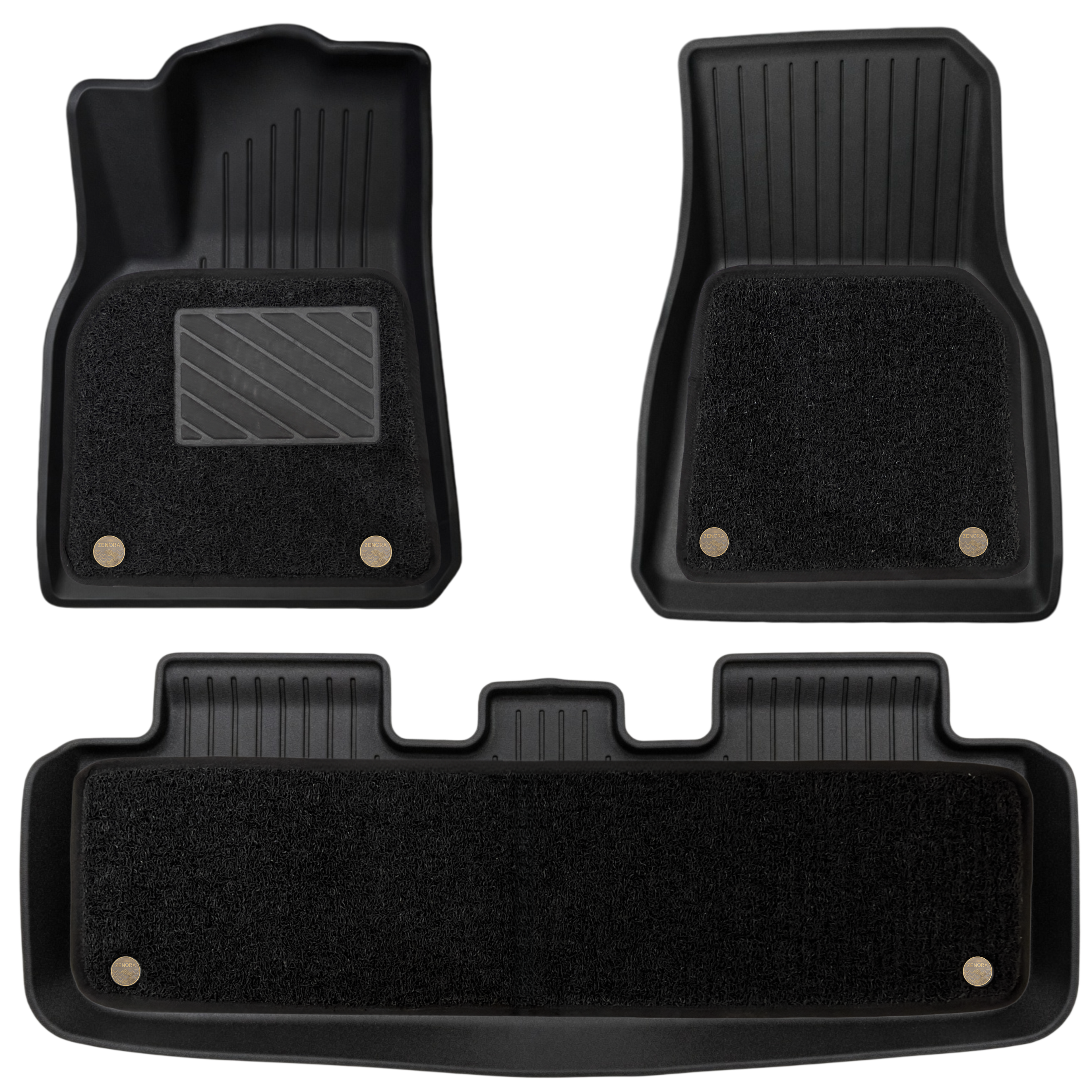 Model Y (Classic) Premium Coil Car Mats (BLACK)
