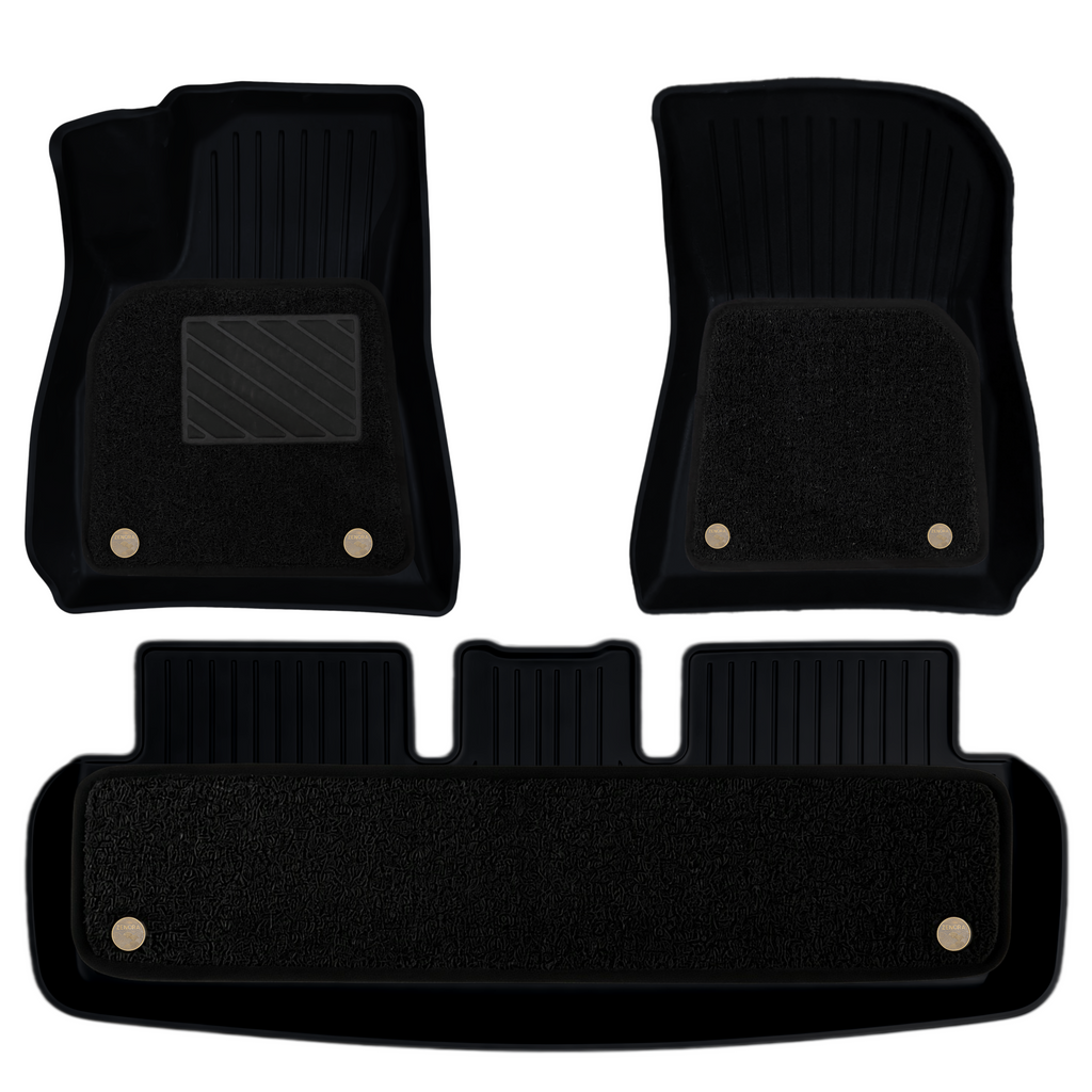 Model 3 (Classic) Premium Coil Car Mats (BLACK)