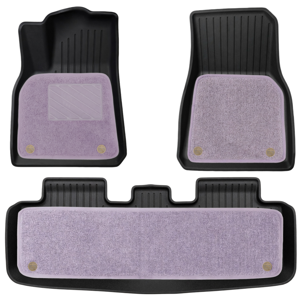Model Y (Classic) Premium Coil Car Mats (PURPLE)