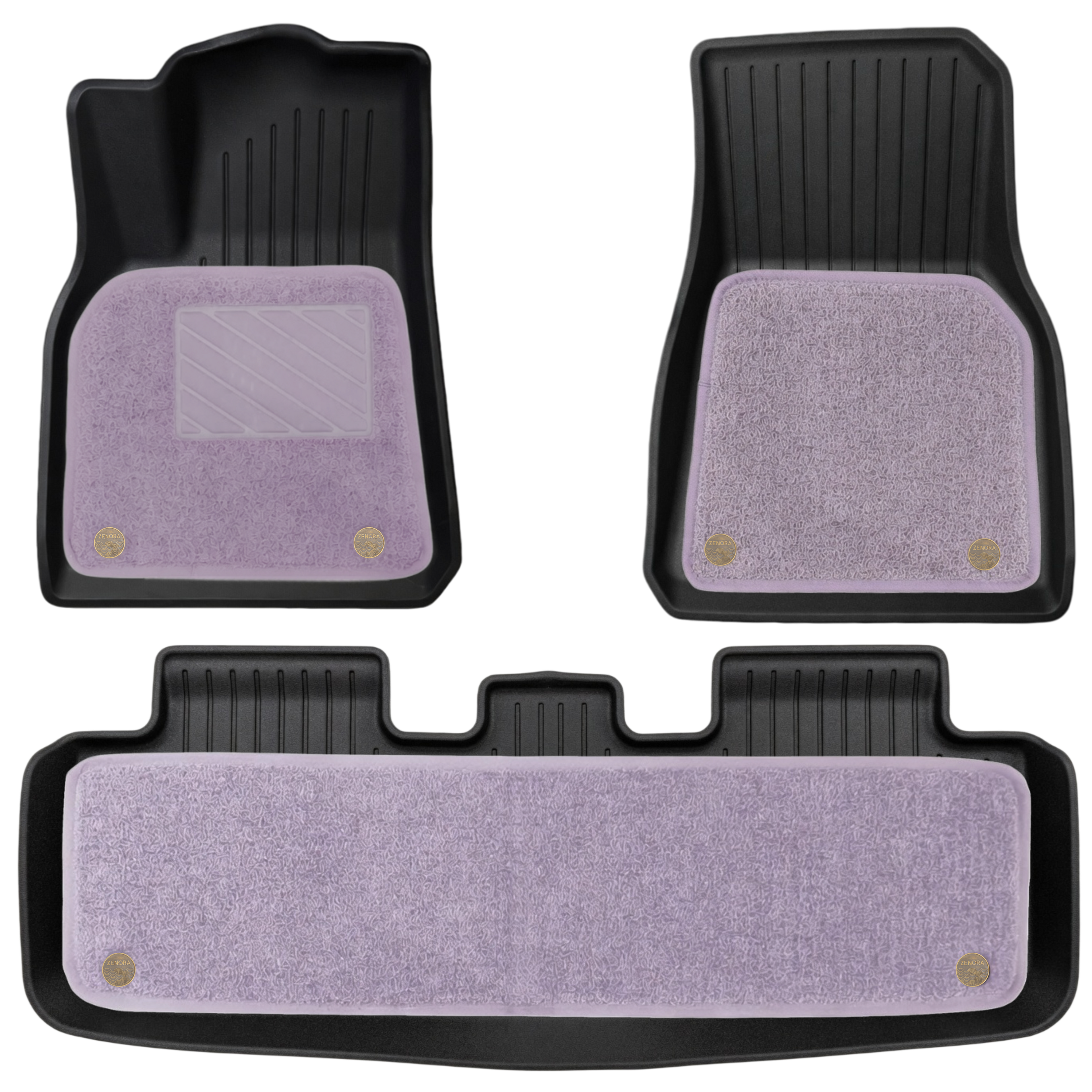 Model Y (Classic) Premium Coil Car Mats (PURPLE)