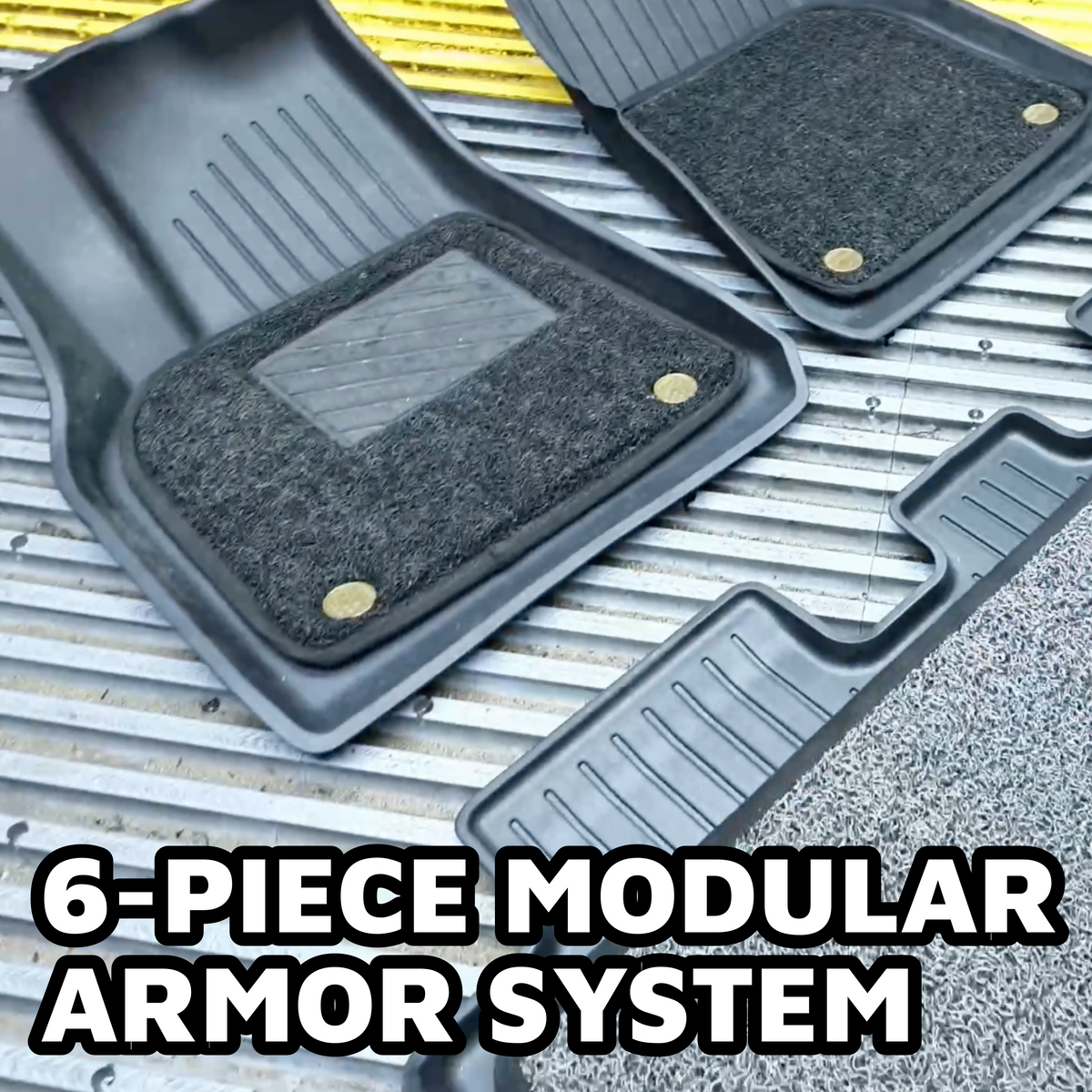 Model 3 (Classic) Premium Coil Car Mats (BLACK)