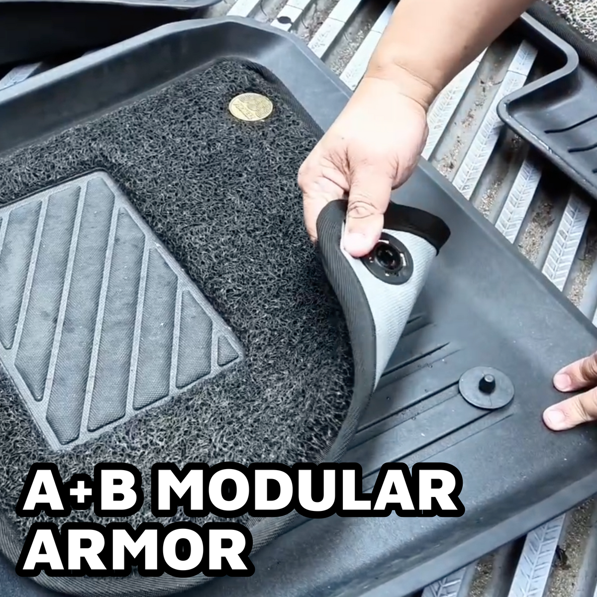 Model 3 (Classic) Premium Coil Car Mats (BLACK)